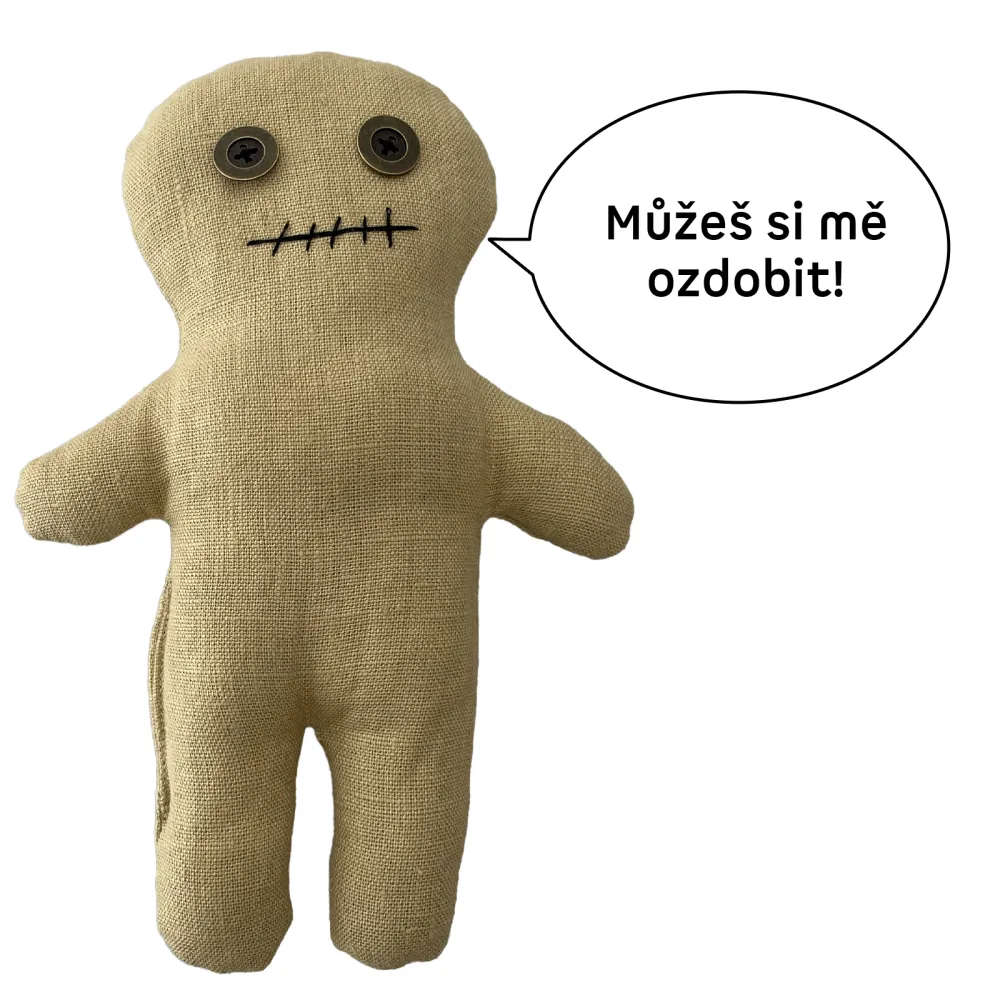 Voodoo doll - linen