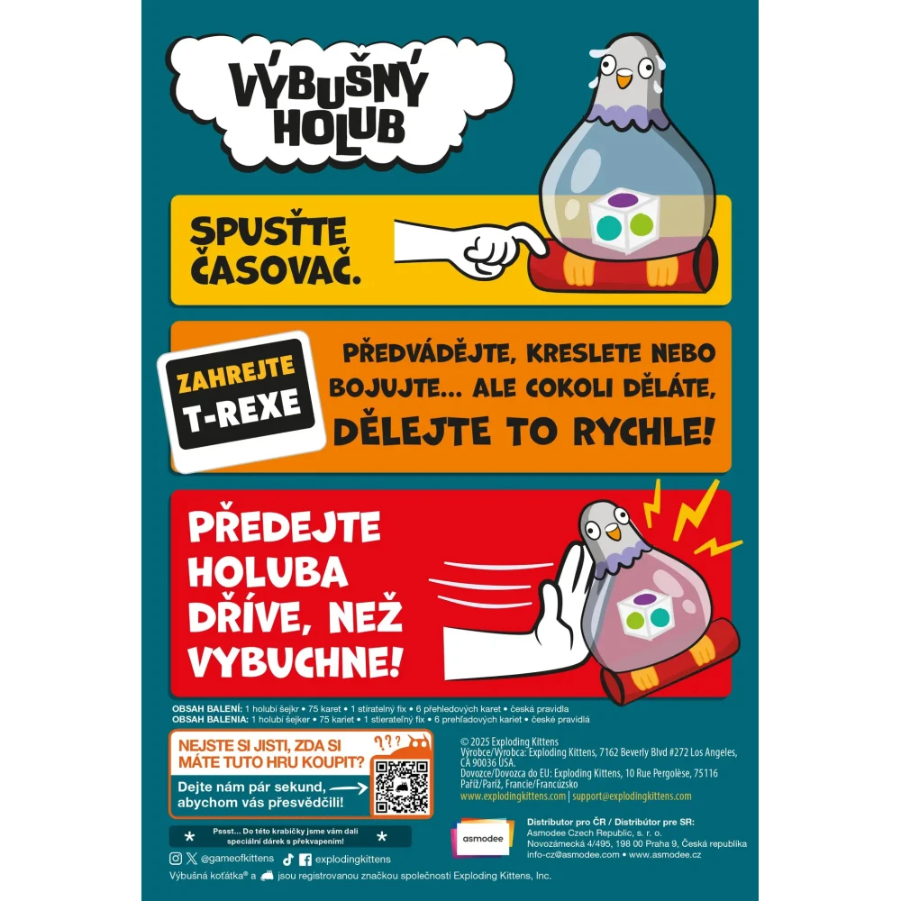 Výbušný holub