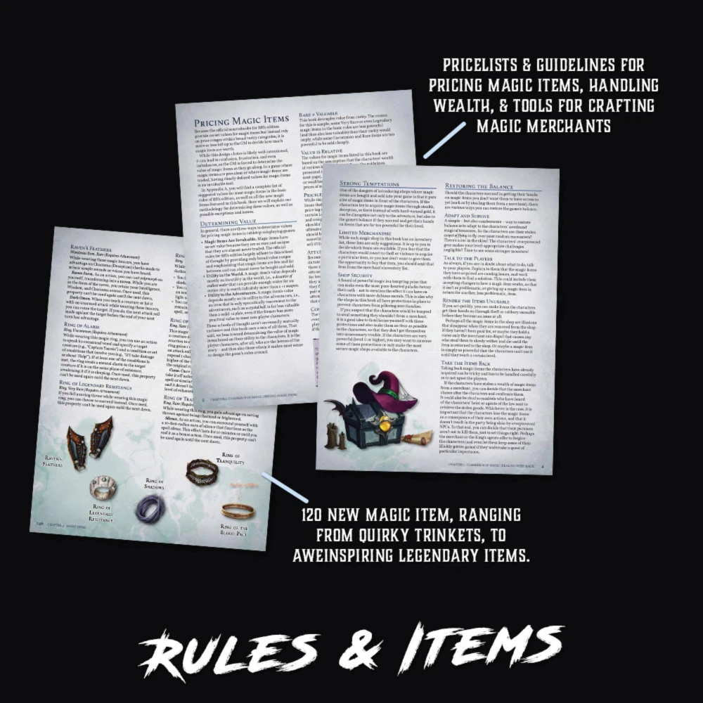 Wanderer's Guide to Merchants & Magic