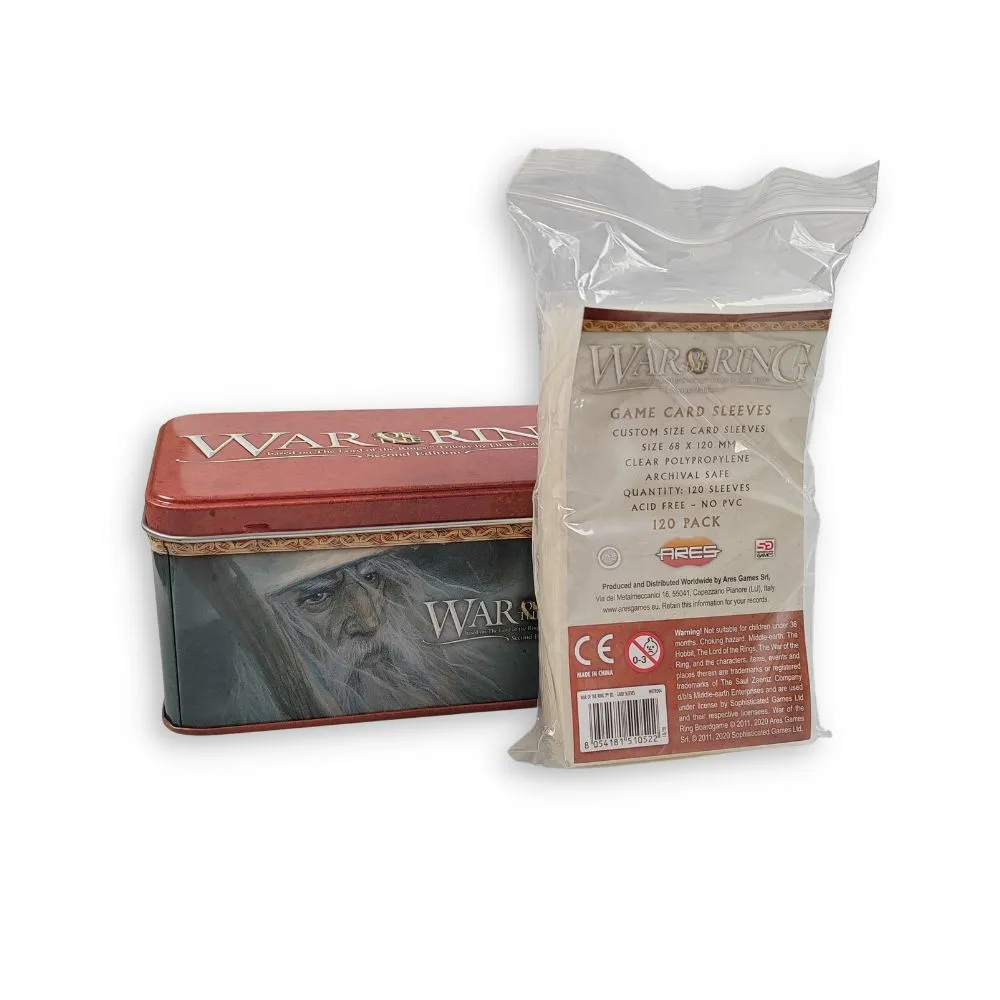 War of the Ring Card Box and Sleeves (Gandalf Edition)