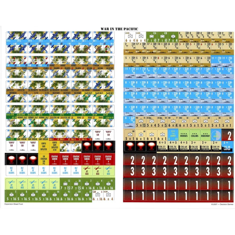 War in the Pacific: Extension Rules