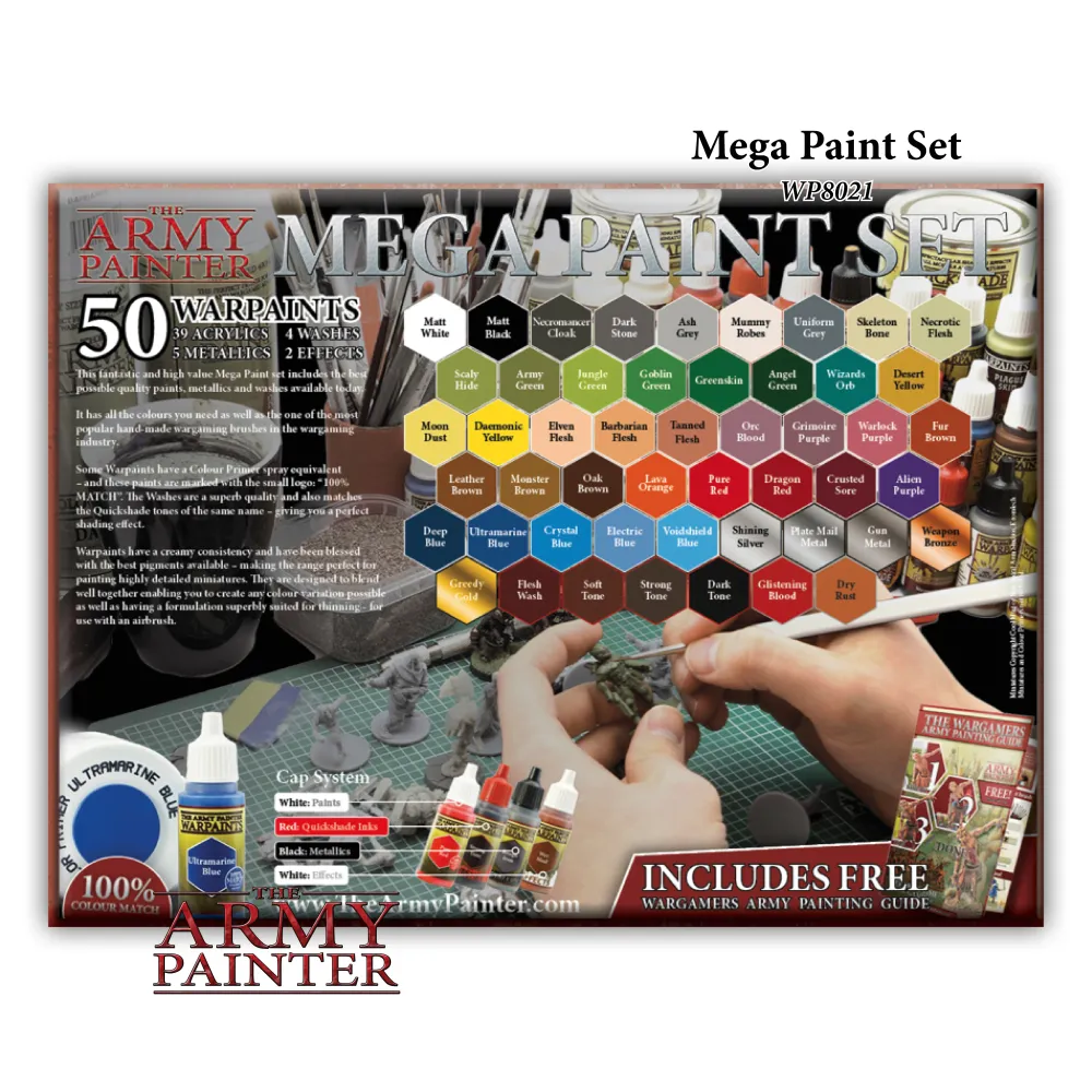 Wargames Mega Paint Set