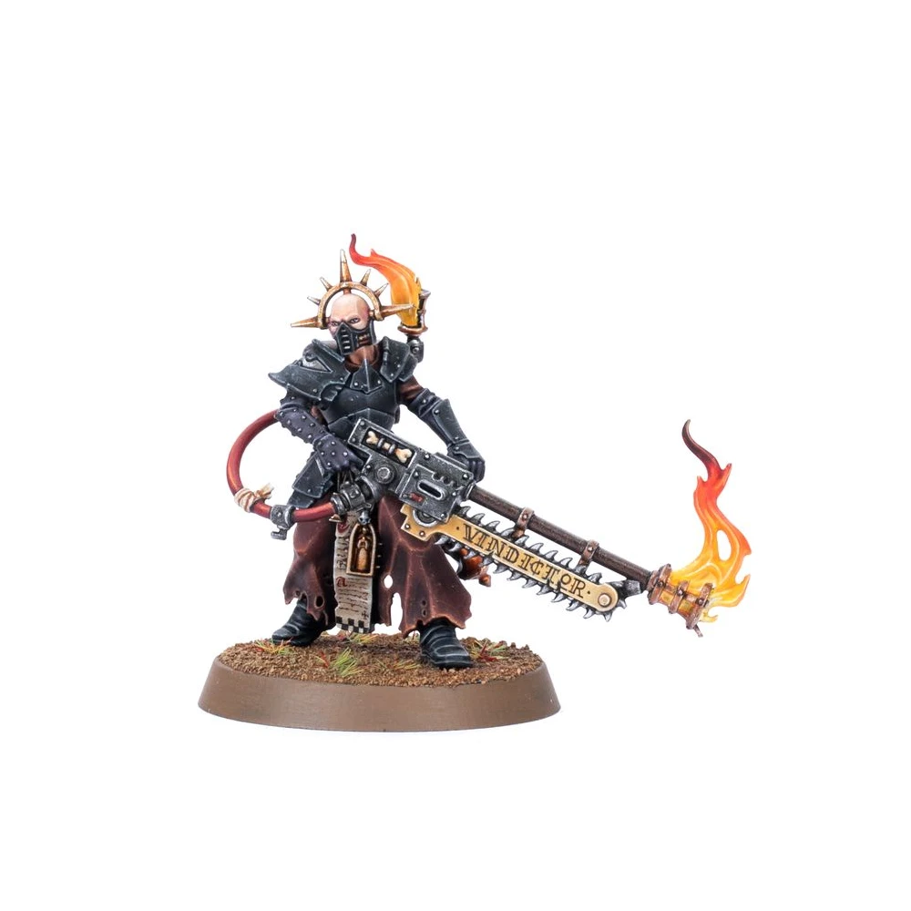 Warhammer 40000: Adepta Sororitas Ministorum Priest with Vindictor