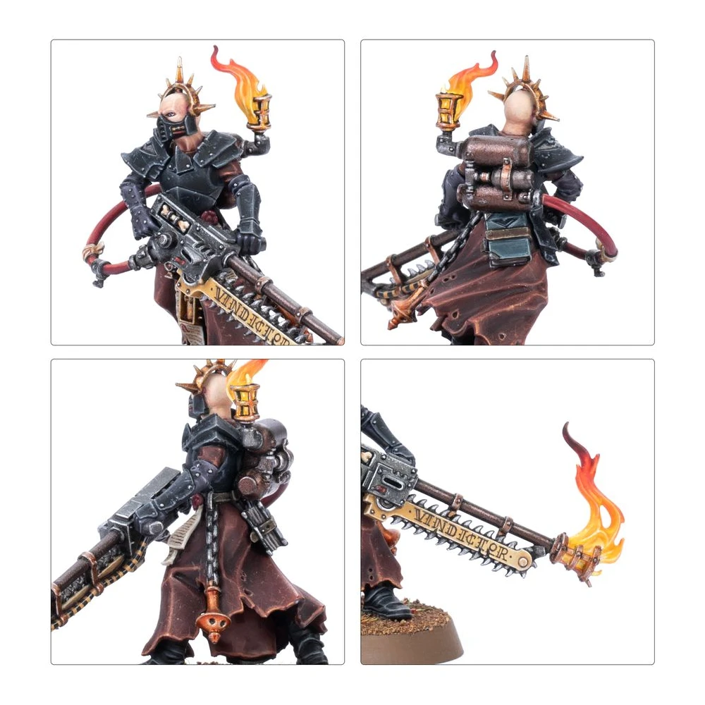 Warhammer 40000: Adepta Sororitas Ministorum Priest with Vindictor