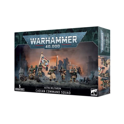 Warhammer 40000: Astra Militarum Cadian Command Squad