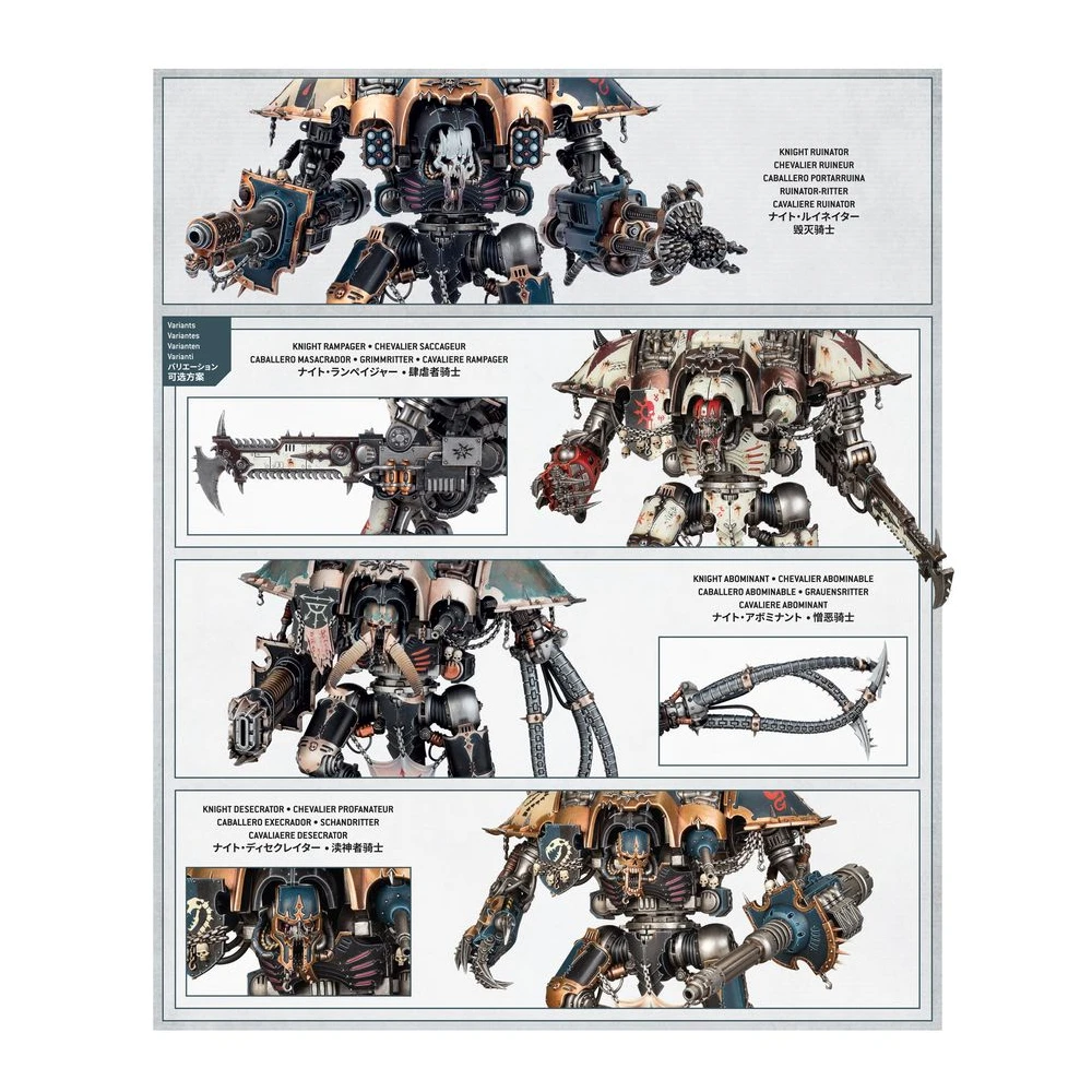 Warhammer 40000: Chaos Knights - Knight Ruinator