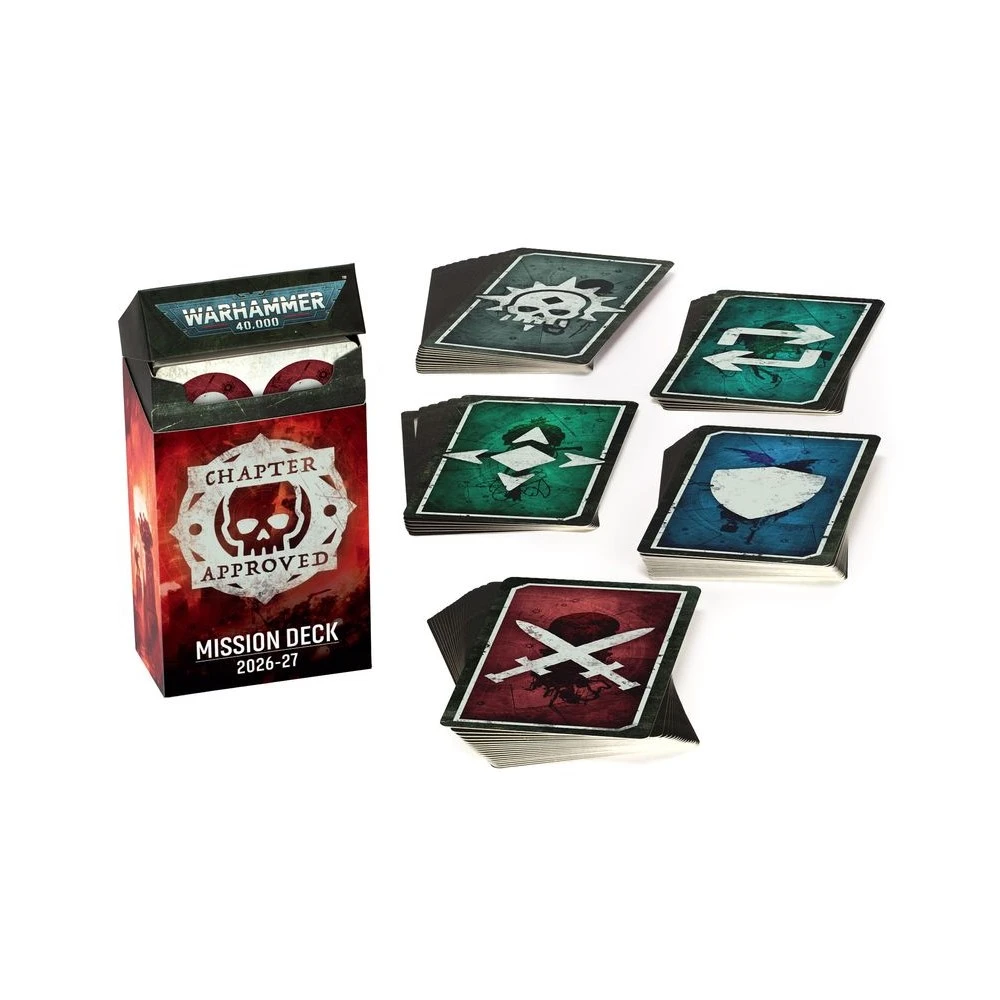 Warhammer 40000: Chapter Approved 2026-27 Mission Deck