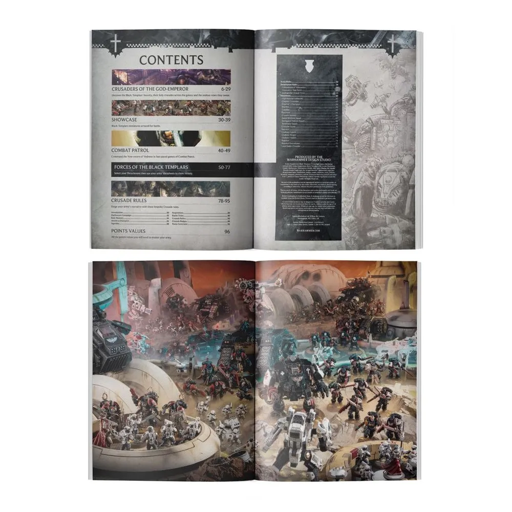 Warhammer 40,000: Codex Supplement - Black Templars