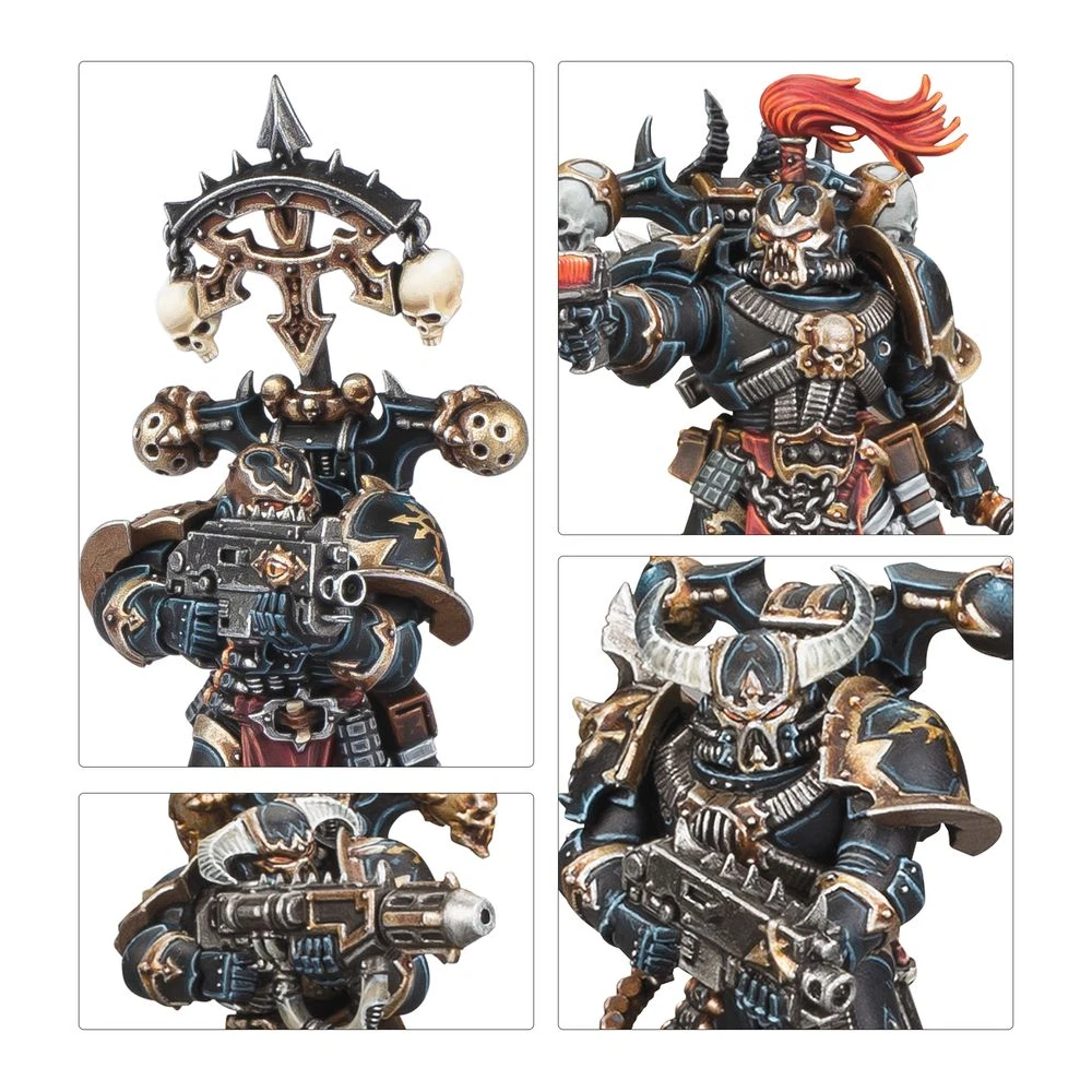 Warhammer 40000: Combat Patrol Chaos Space Marines 2024