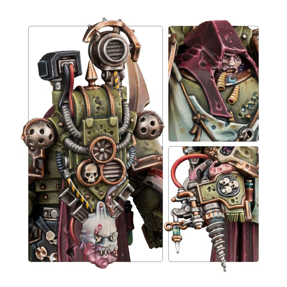 Warhammer 40000: Death Guard - Nauseous Rotbone, the Plague Surgeon 