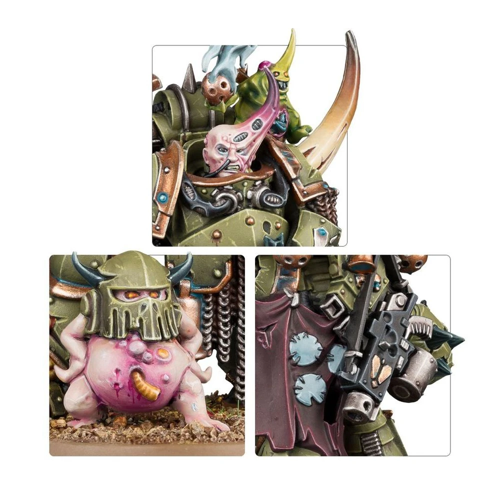 Warhammer 40000: Death Guard Plague Marine Champion