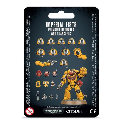 Warhammer 40,000: Imperial Fists Primaris Upgrades and Transfers