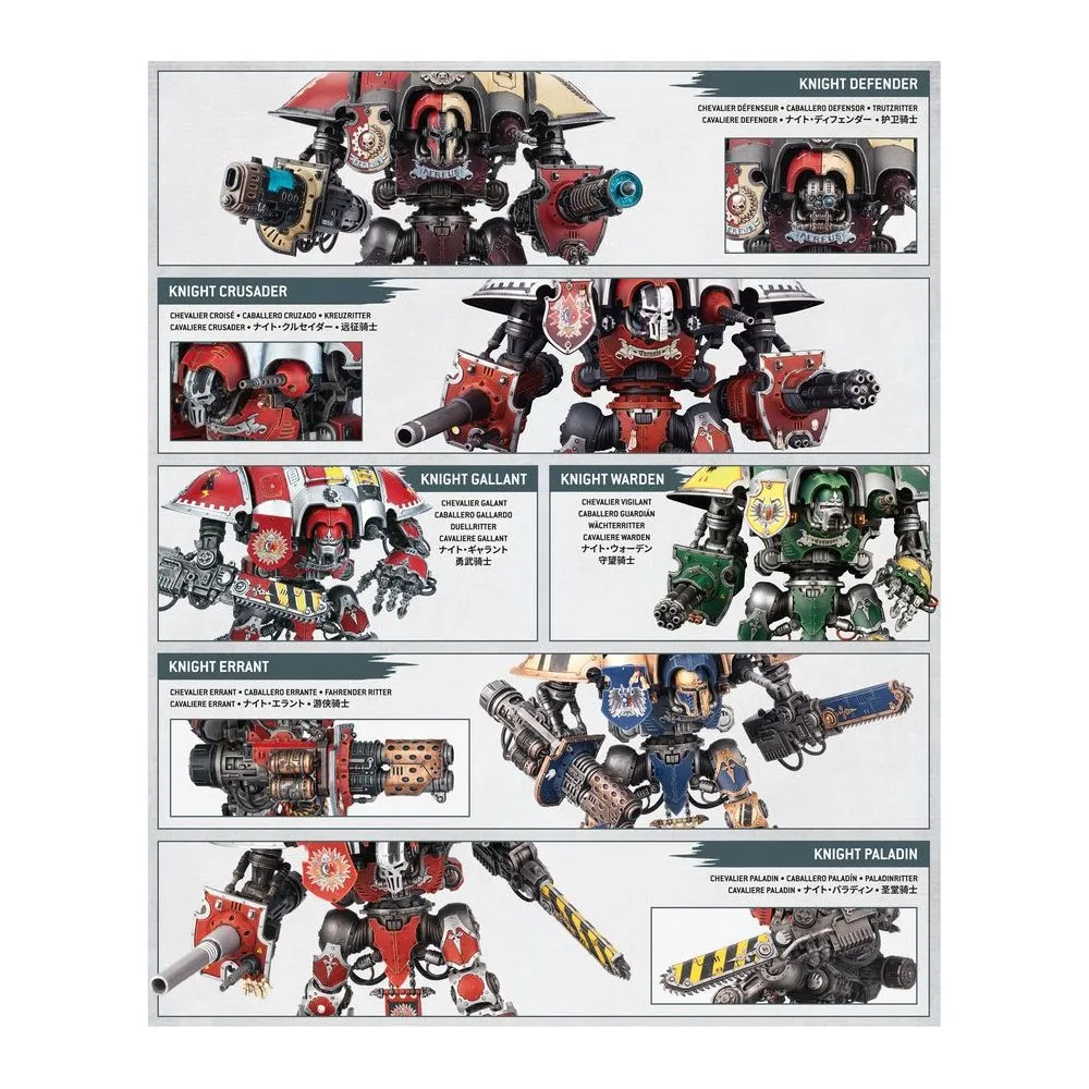 Warhammer 40000: Imperial Knights Knight Questoris