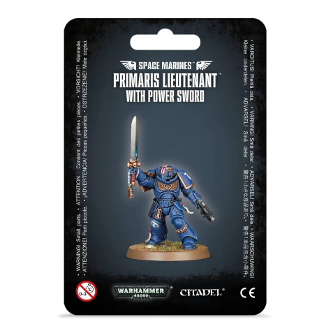 Warhammer 40000: Primaris Lieutenant with Power Sword