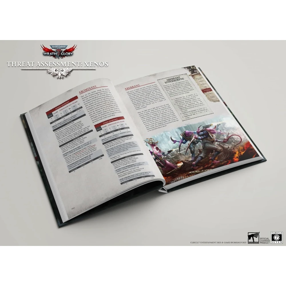 Warhammer 40000 Roleplay: Wrath & Glory, Threat Assessment: Xenos