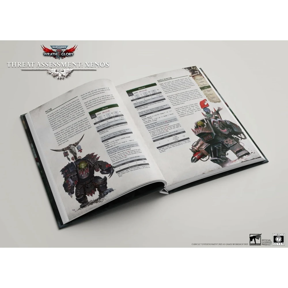 Warhammer 40000 Roleplay: Wrath & Glory, Threat Assessment: Xenos