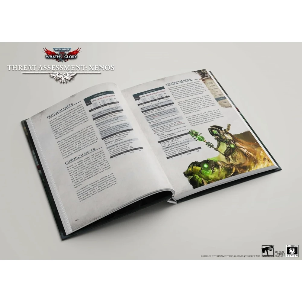Warhammer 40000 Roleplay: Wrath & Glory, Threat Assessment: Xenos