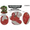 Warhammer 40000: SI - 60mm Round & 75/90mm Oval Bases