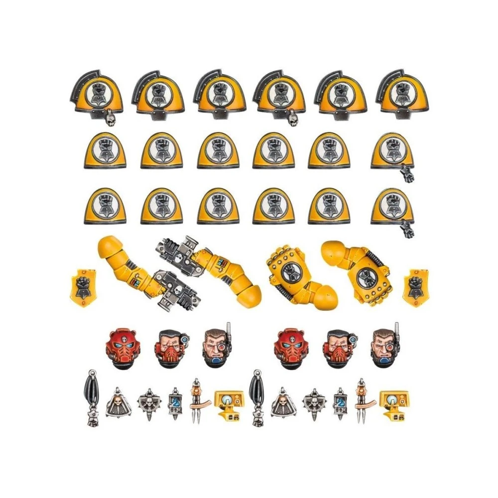 Warhammer 40000: Space Marines Imperial Fists Primaris Upgrades and Transfers