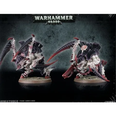 Warhammer 40000: Tyranid Carnifex Brood