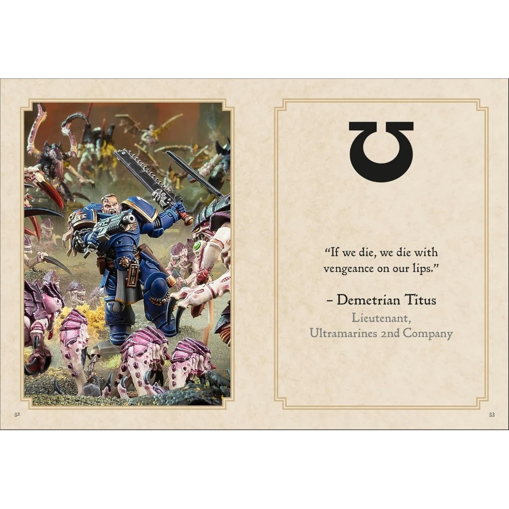 Warhammer 40,000: Words of War: The Miniature Book of Space Marines Quotes