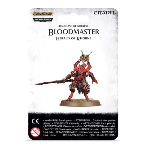 Warhammer Age of Sigmar: Bloodmaster Herald of Khorne