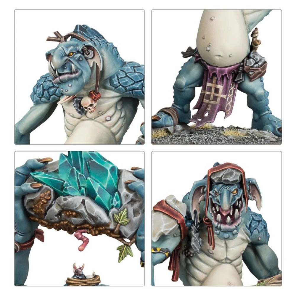 Warhammer Age of Sigmar: Gloomspite Gitz - Rockgut Troggoths