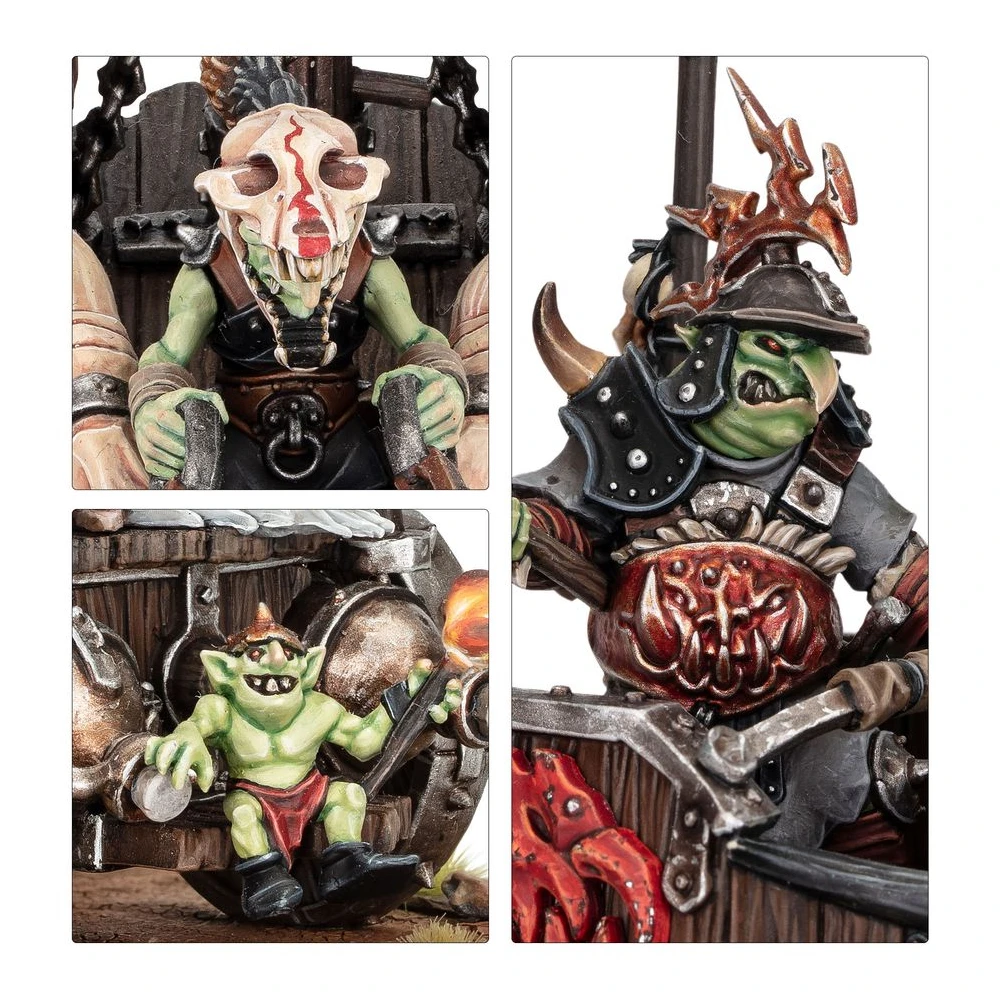 Warhammer Age of Sigmar: Gloomspite Gitz - Snarlboss on War-Wheela