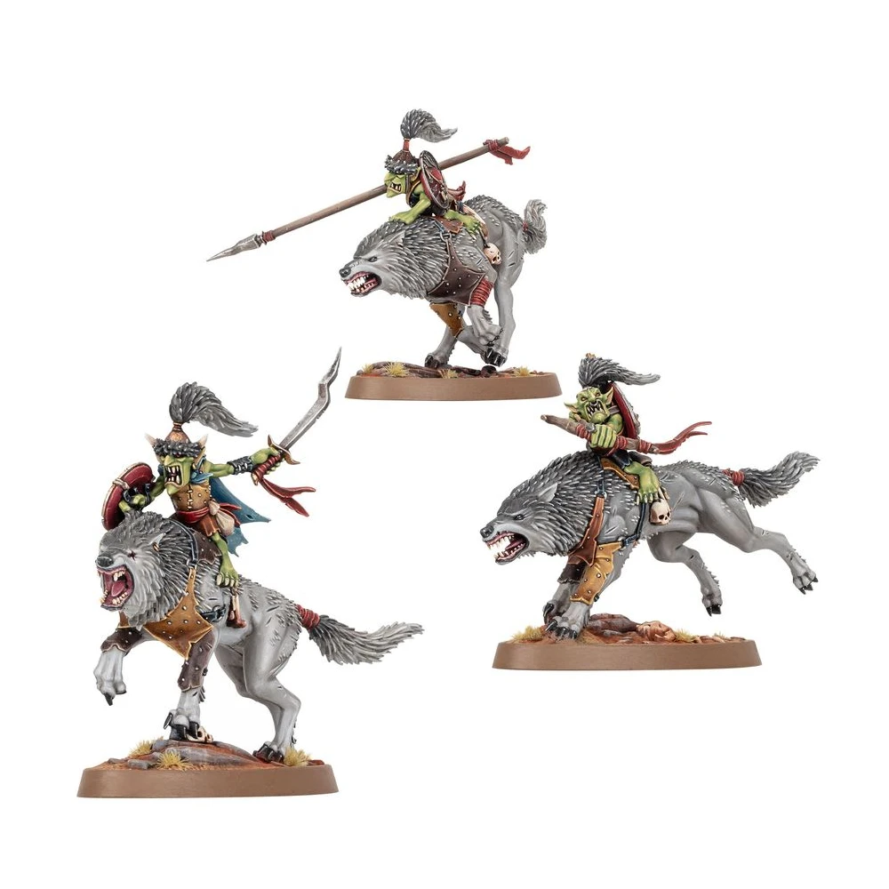 Warhammer Age of Sigmar: Gloomspite Gitz - Snarlboss & Wolfgit Retinue