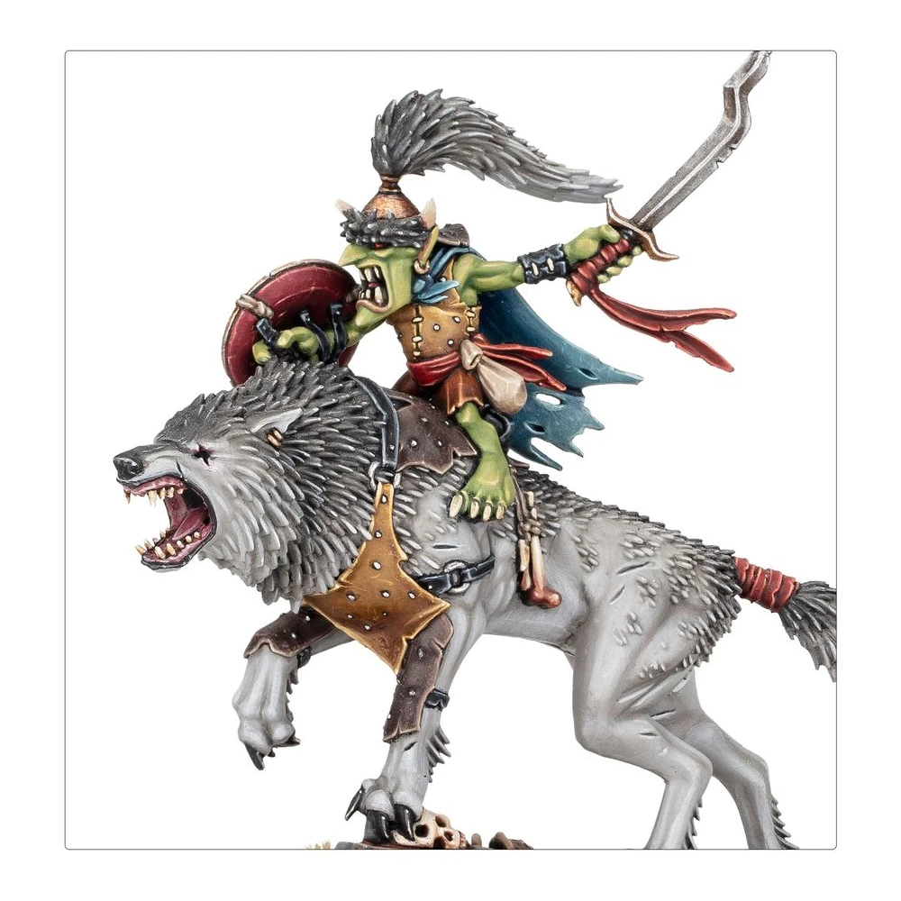 Warhammer Age of Sigmar: Gloomspite Gitz - Snarlboss & Wolfgit Retinue