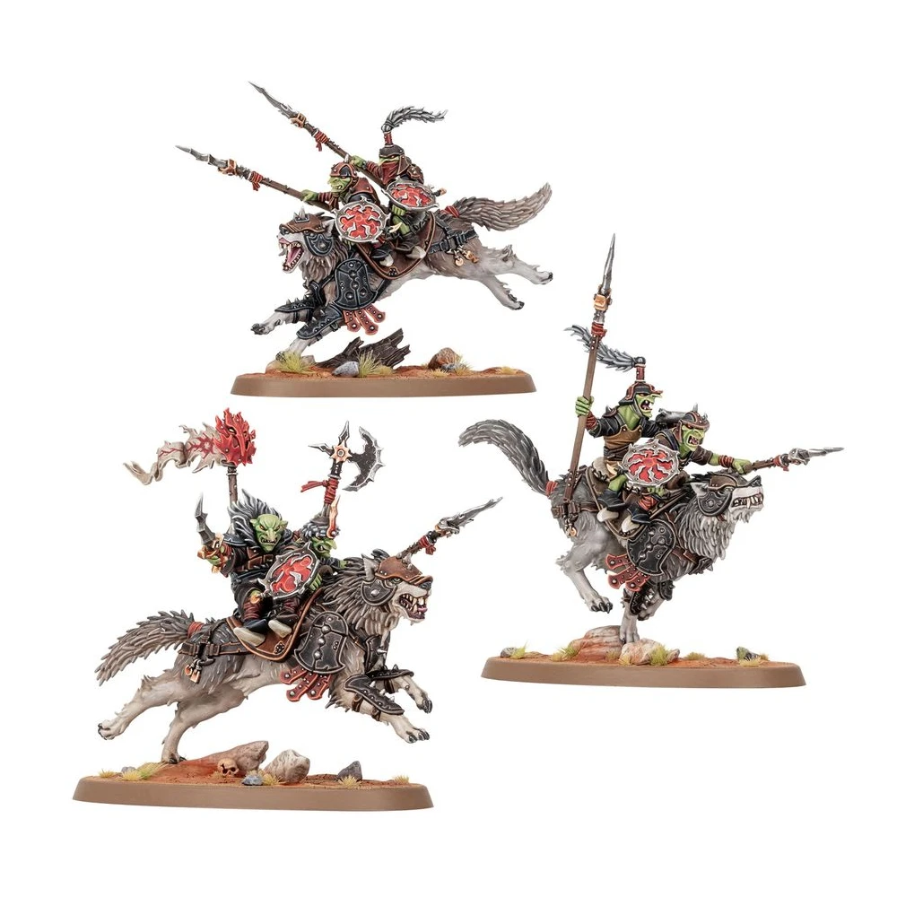 Warhammer Age of Sigmar: Gloomspite Gitz - Snarlpack Cavalry