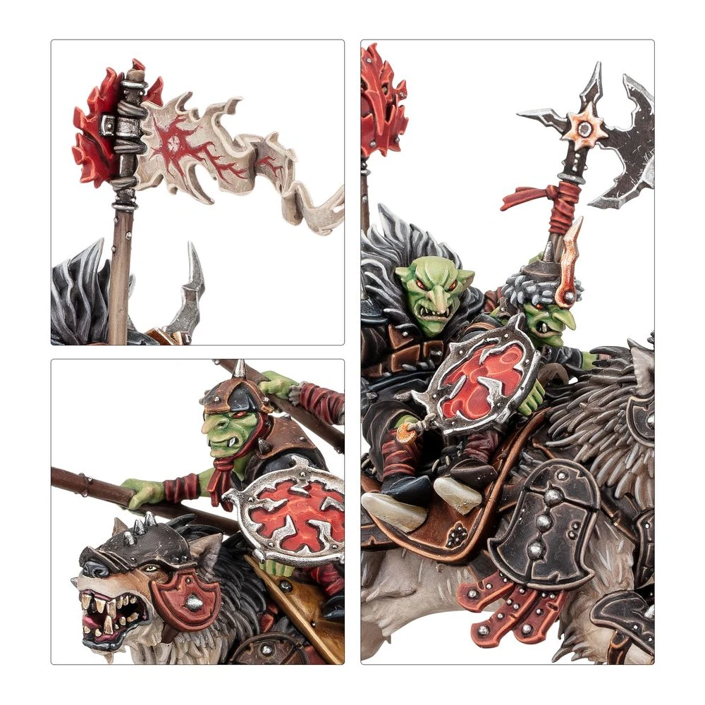 Warhammer Age of Sigmar: Gloomspite Gitz - Snarlpack Cavalry