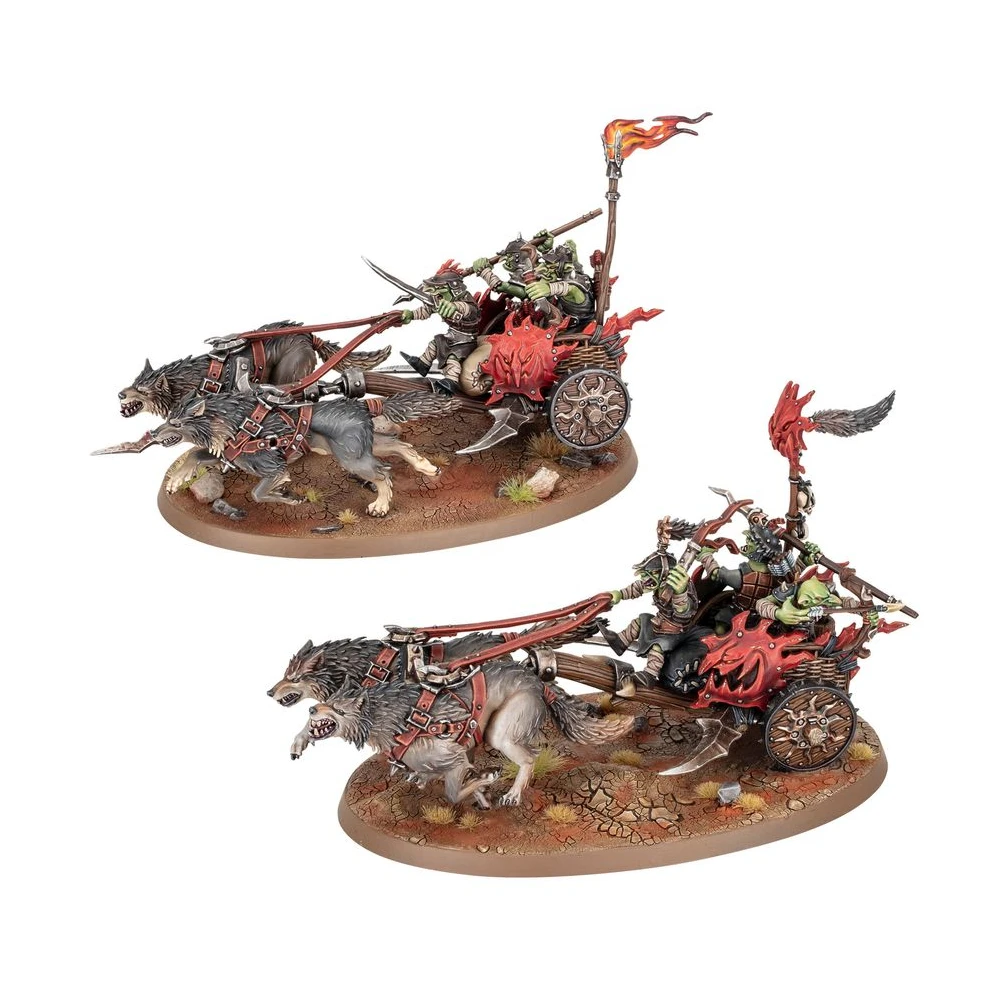 Warhammer Age of Sigmar: Gloomspite Gitz - Sunsteala Wheelas