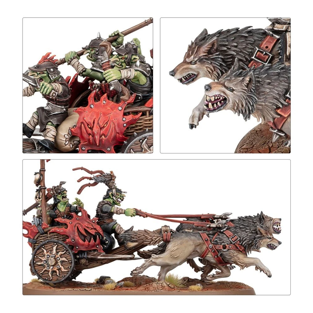 Warhammer Age of Sigmar: Gloomspite Gitz - Sunsteala Wheelas