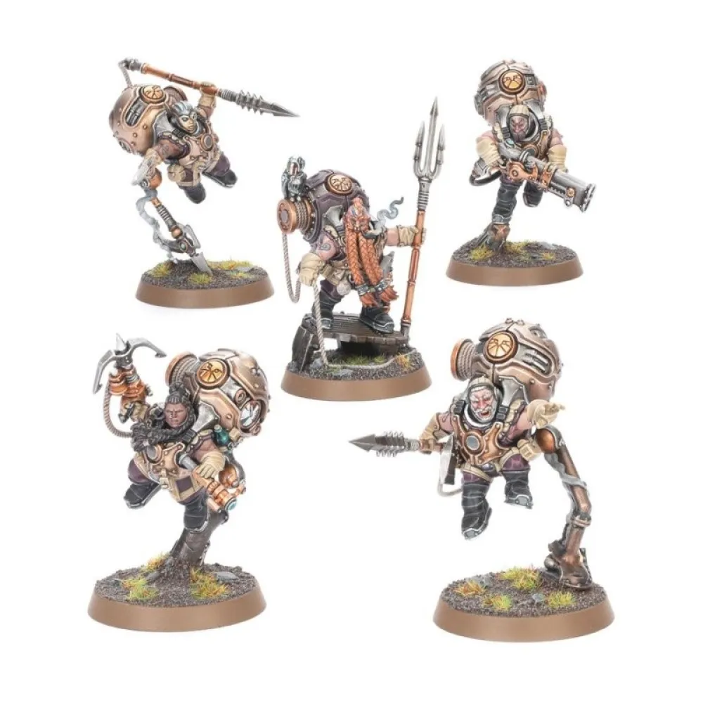 Warhammer Age of Sigmar: Kharadron Overlords - Vongrim Harpoon Crew