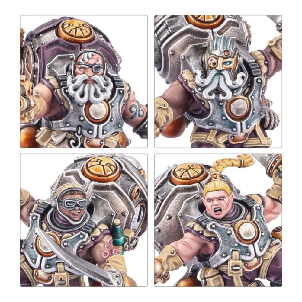 Warhammer Age of Sigmar: Kharadron Overlords - Vongrim Harpoon Crew