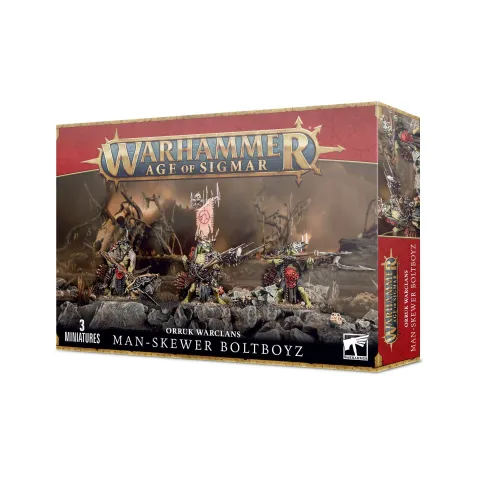 Warhammer Age of Sigmar: Orruk Warclans: Man-skewer Boltboyz