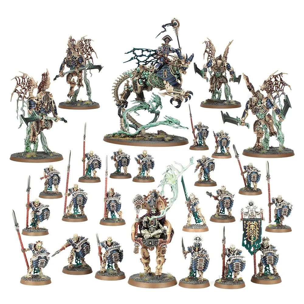 Warhammer Age of Sigmar: Ossiarch Bonereapers Battleforce - Null Myriad Phalanx