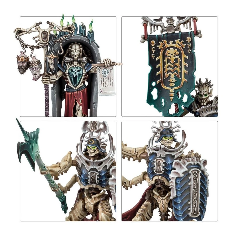 Warhammer Age of Sigmar: Ossiarch Bonereapers Heralds of the Bone-tithe