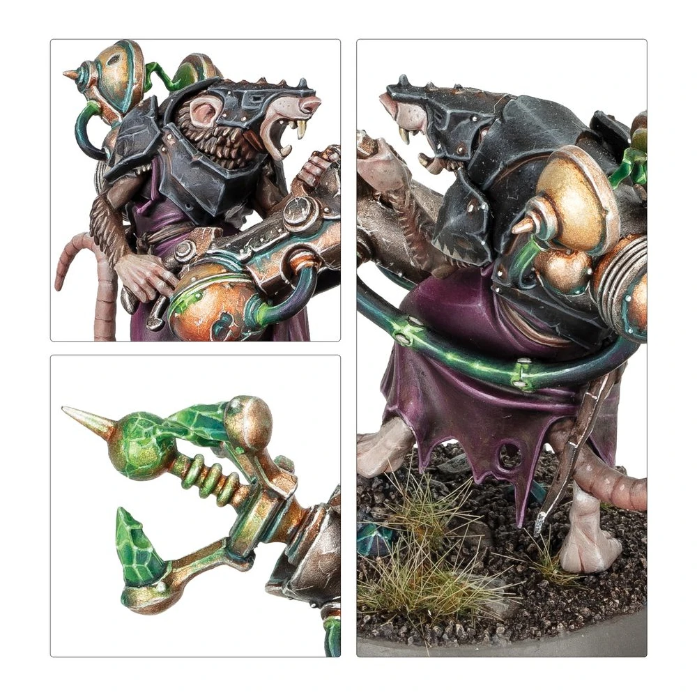 Warhammer Age of Sigmar: Skaven - Warlock Galvaneer
