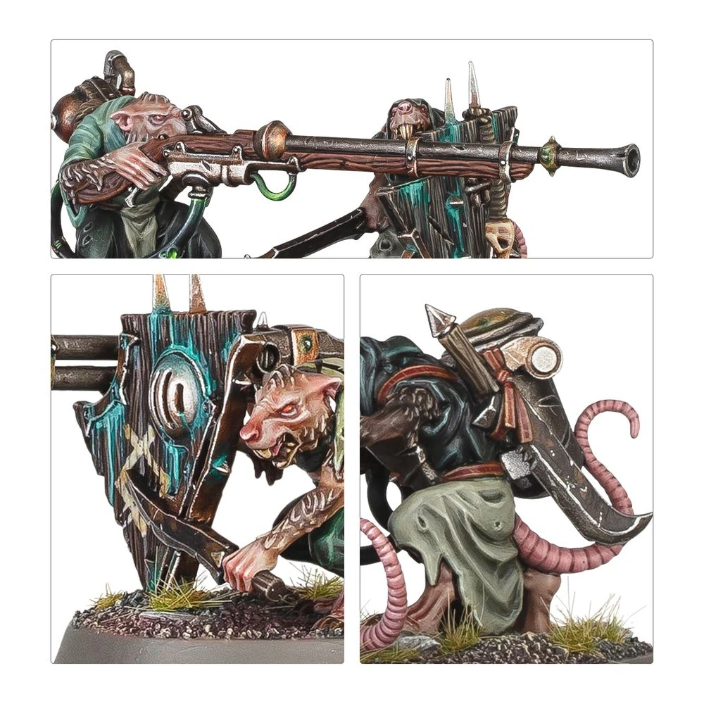 Warhammer: Age of Sigmar - Skaven Warplock Jezzails