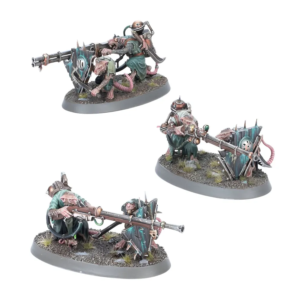 Warhammer: Age of Sigmar - Skaven Warplock Jezzails