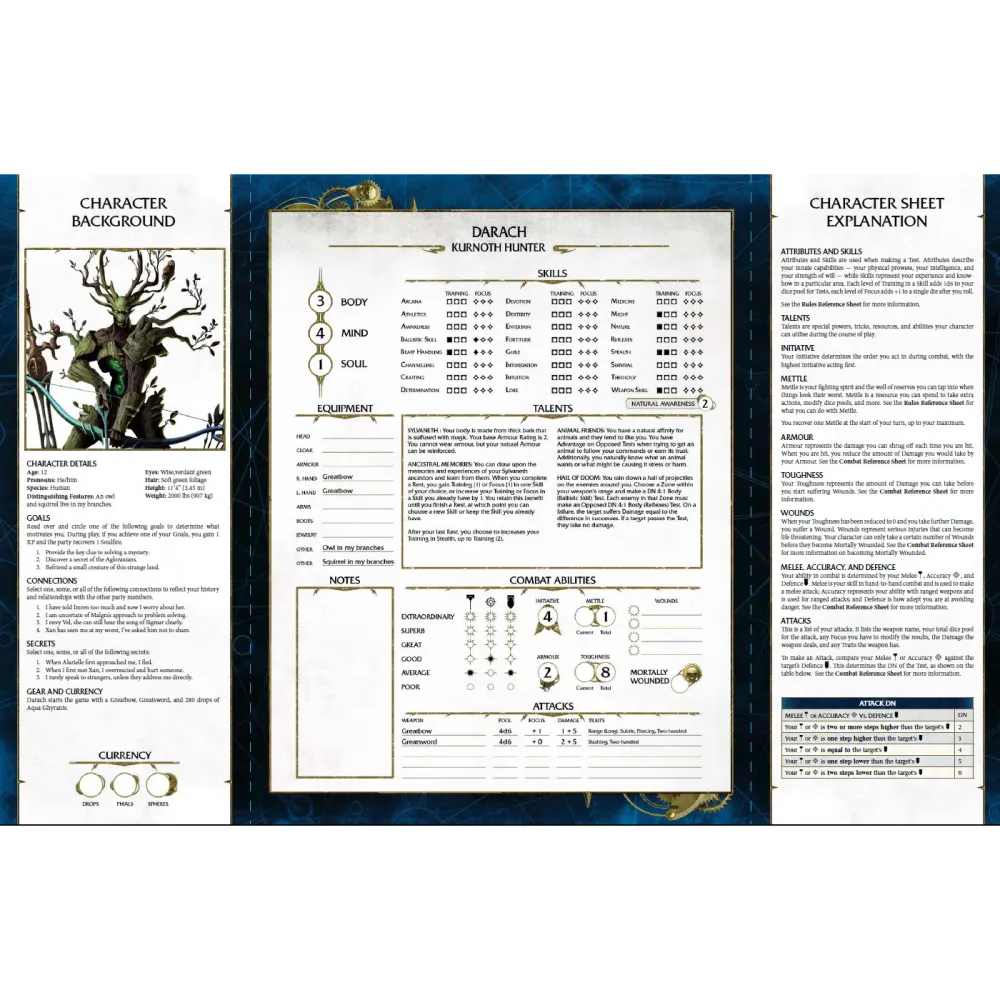 Warhammer AOS Soulbound RPG: Starter Set