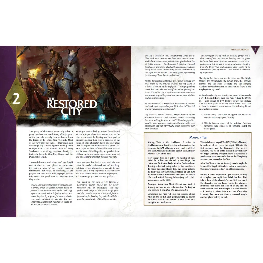 Warhammer AOS Soulbound RPG: Starter Set