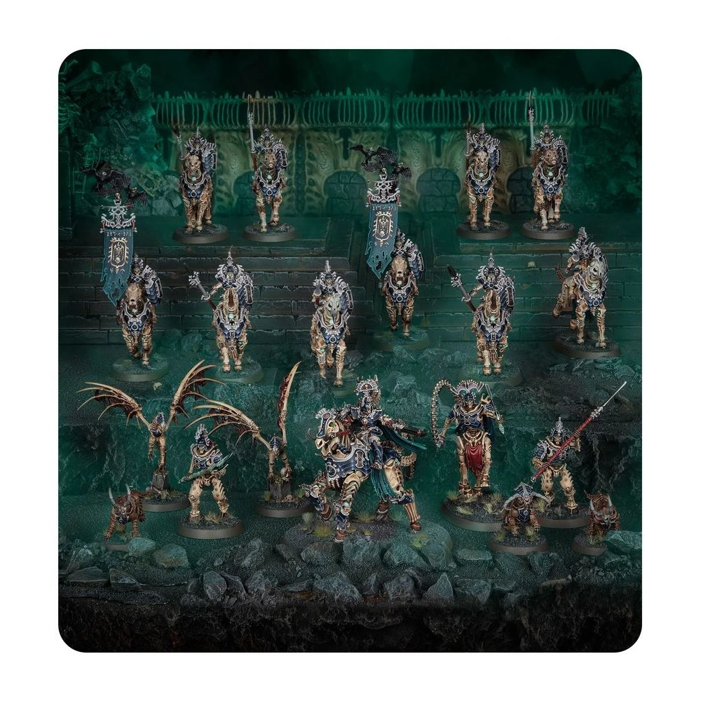 Warhammer: Age of Sigmar: Spearhead Ossiarch Bonereapers - Kavalos Vanguard