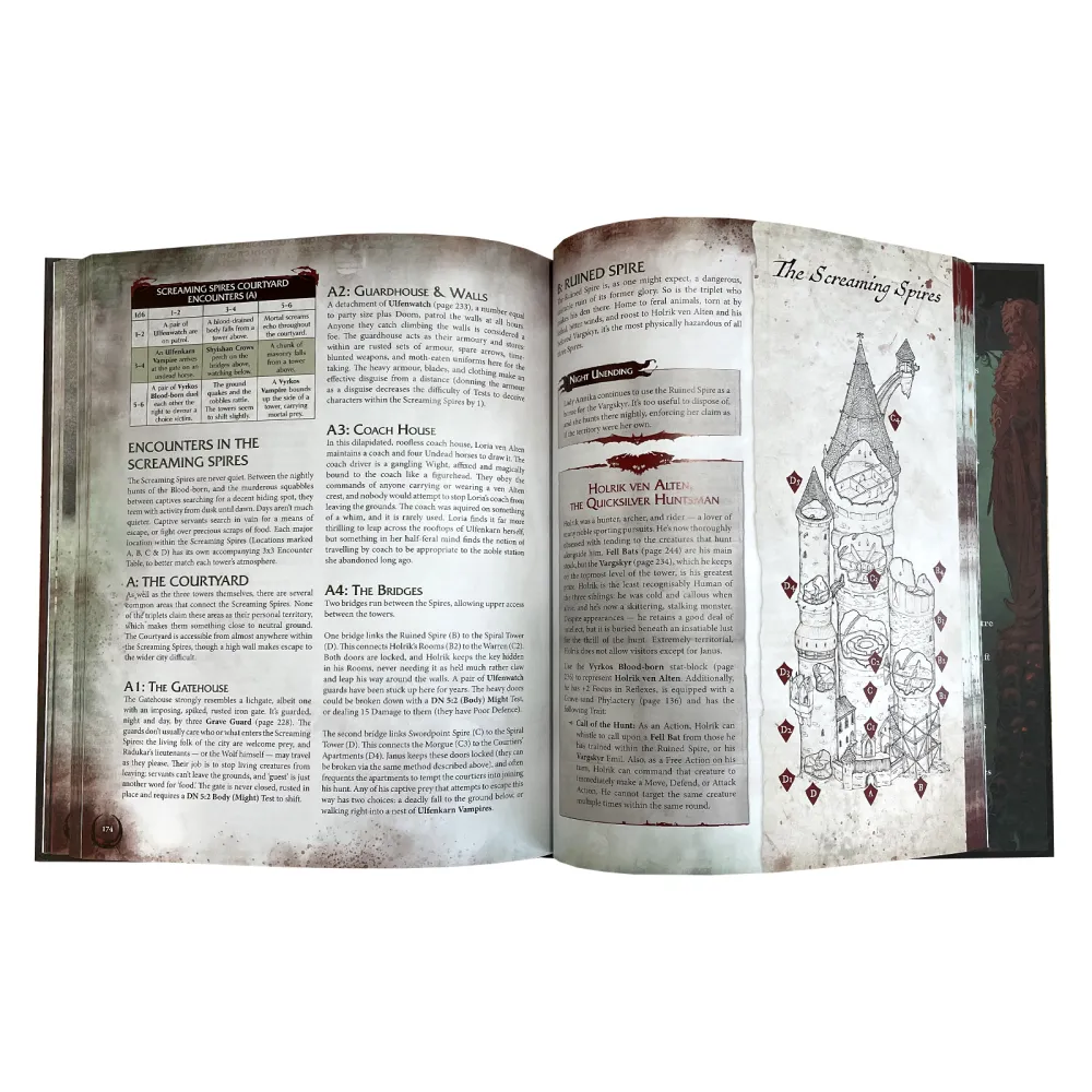 Warhammer AOS Soulbound RPG: Ulfenkarn - City at the Edge of Death