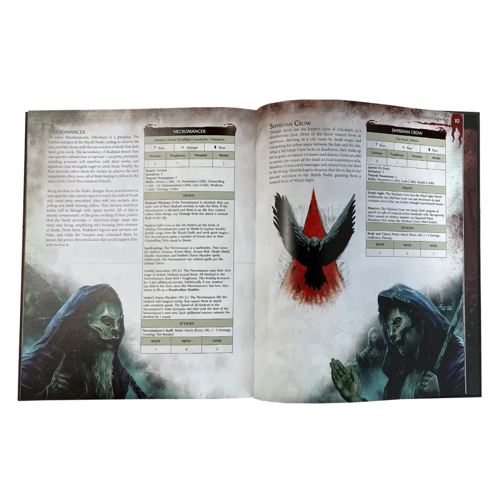Warhammer AOS Soulbound RPG: Ulfenkarn - City at the Edge of Death