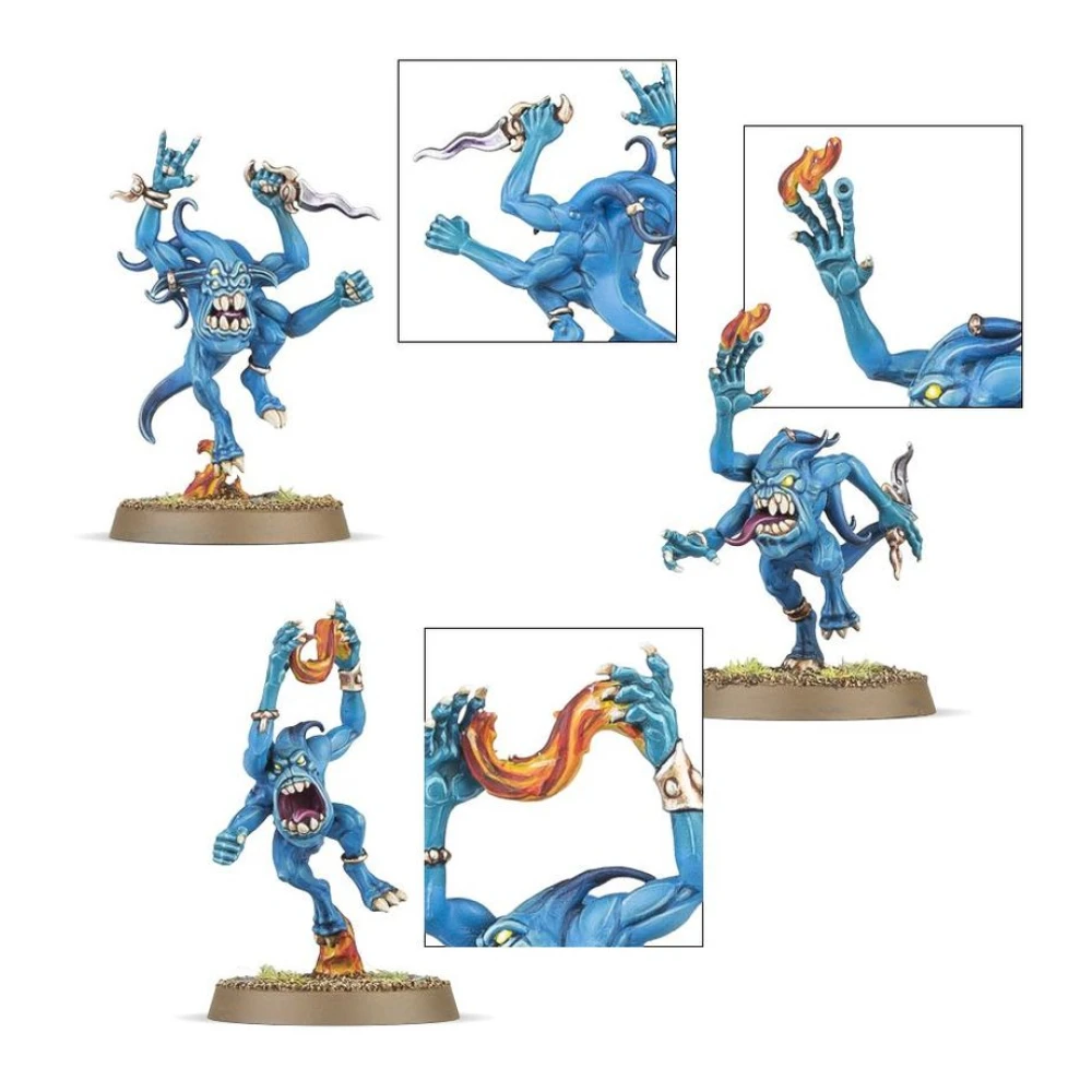 Warhammer Age of Sigmar: Daemons of Tzeentch - Blue Horrors & Brimstone Horrors