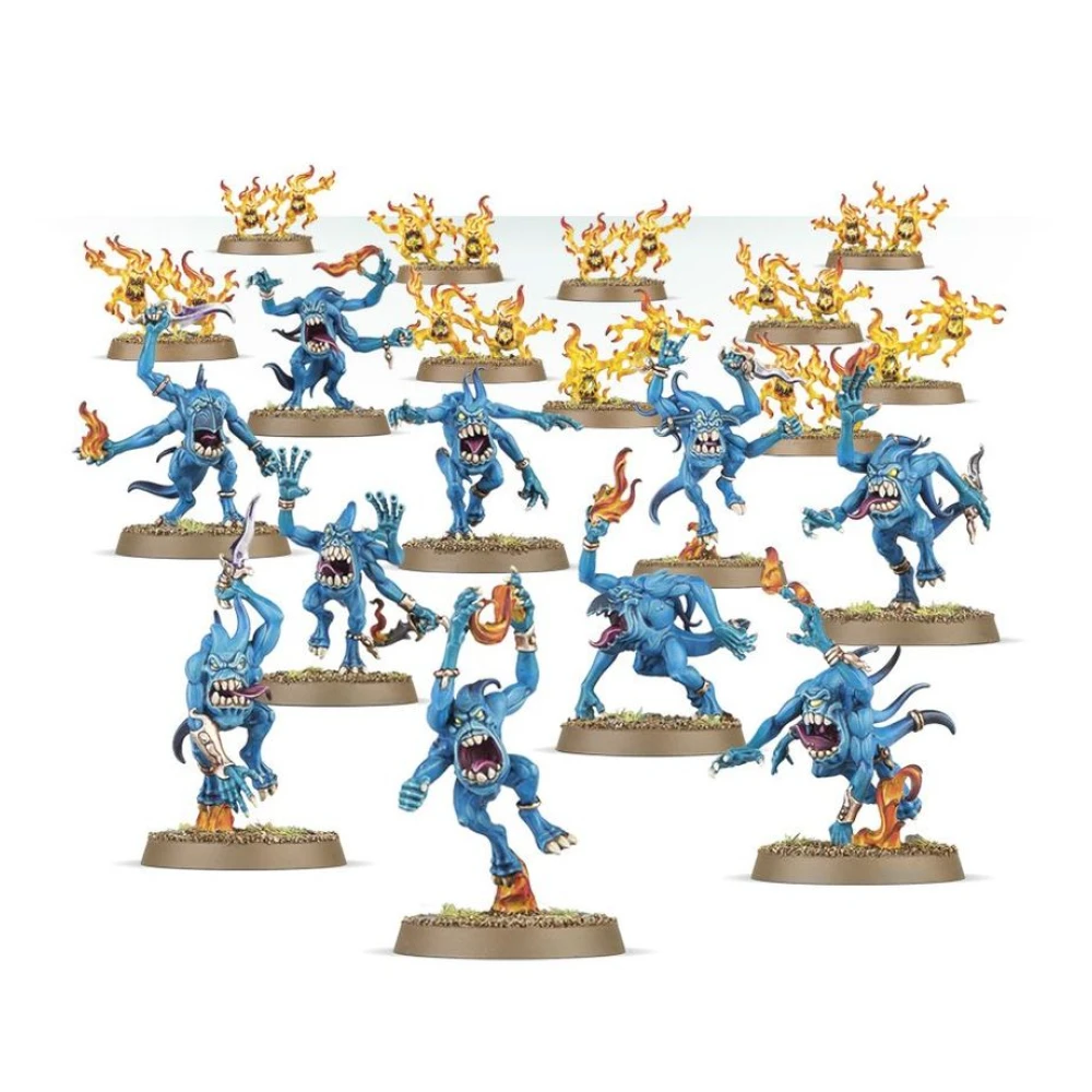 Warhammer Age of Sigmar: Daemons of Tzeentch - Blue Horrors & Brimstone Horrors