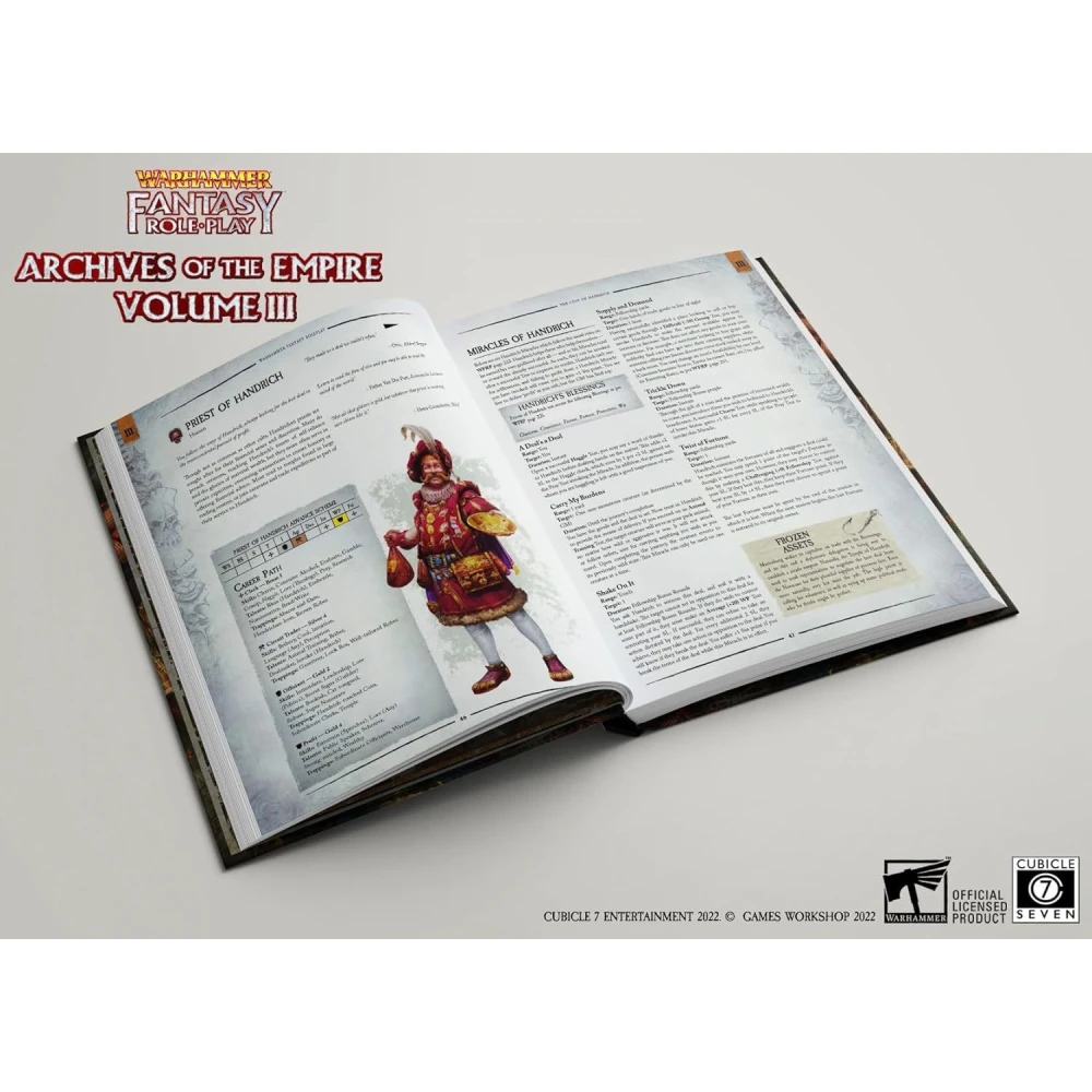 Warhammer Fantasy Roleplay: Archives of The Empire Volume 3